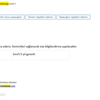 Garanti Karmaşasında Kaybolan Müşteri