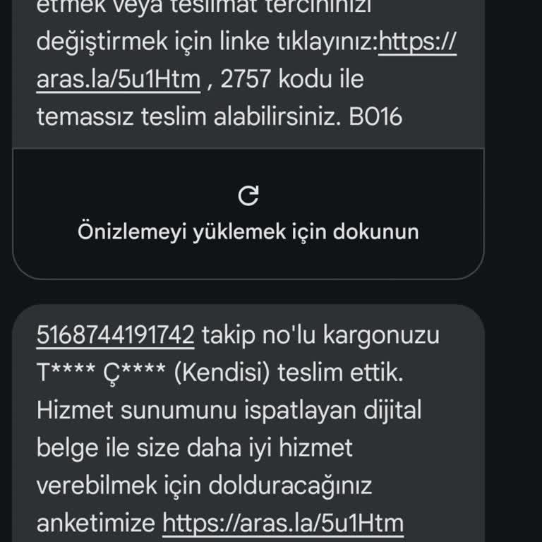 Yanlış Teslimat Ve Anlaşılmaz Mesaj Karmaşası
