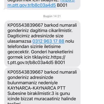 Evdeyken Teslim Edilmeyen Kargo Ve Yetersiz Müşteri Hizmeti