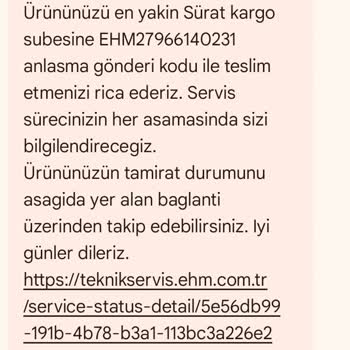 English Home'dan Alınan Blender Seti İçin Kargo Sorunu