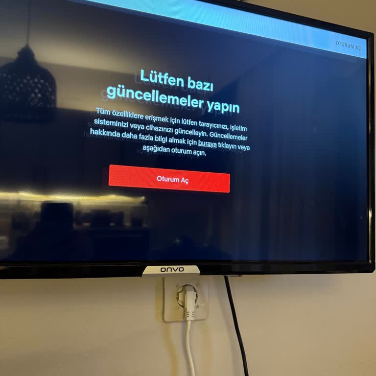 Onvo TV'de Netflix Sorunu: Güncelleme Sonrası Kullanılamıyor