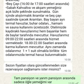 Arya Termal Otel'de Fiyat Şoku Ve Güven Sorunu