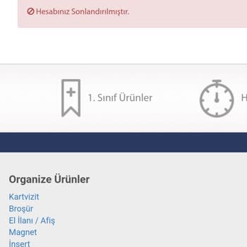 Hatalı Baskı Ve Yetersiz Müşteri Hizmeti