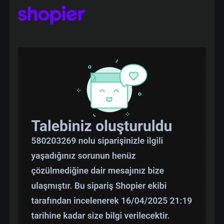 Alışveriş Sitesinde Paket Sorunu Ve İlgisizlik