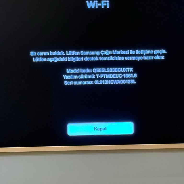 Samsung The Frame TV Kumanda Sorunu