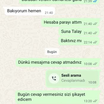 İletişim Sorunları Ve Teslim Edilmeyen Ürün
