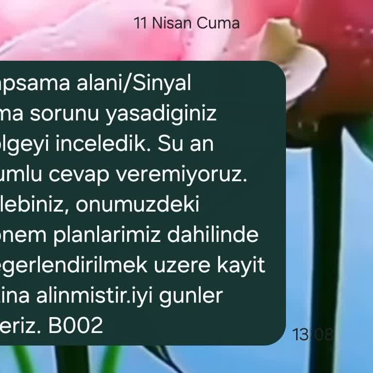 Turkcell'in Yetersiz İnternet Hizmeti Ve Müşteri Memnuniyetsizliği