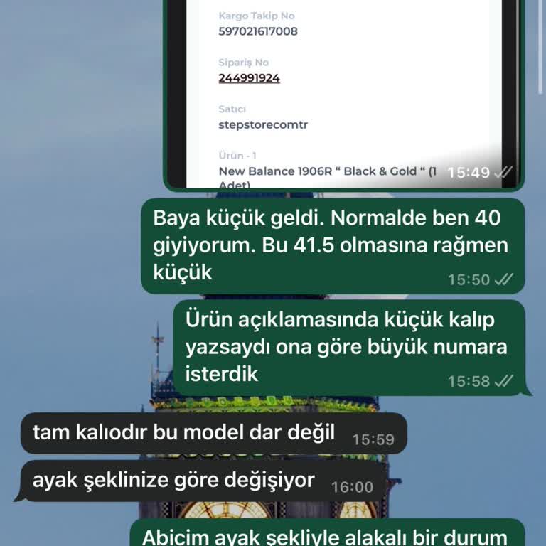 Dar Ayakkabı Ve Değişim İçin Ücret Talebi