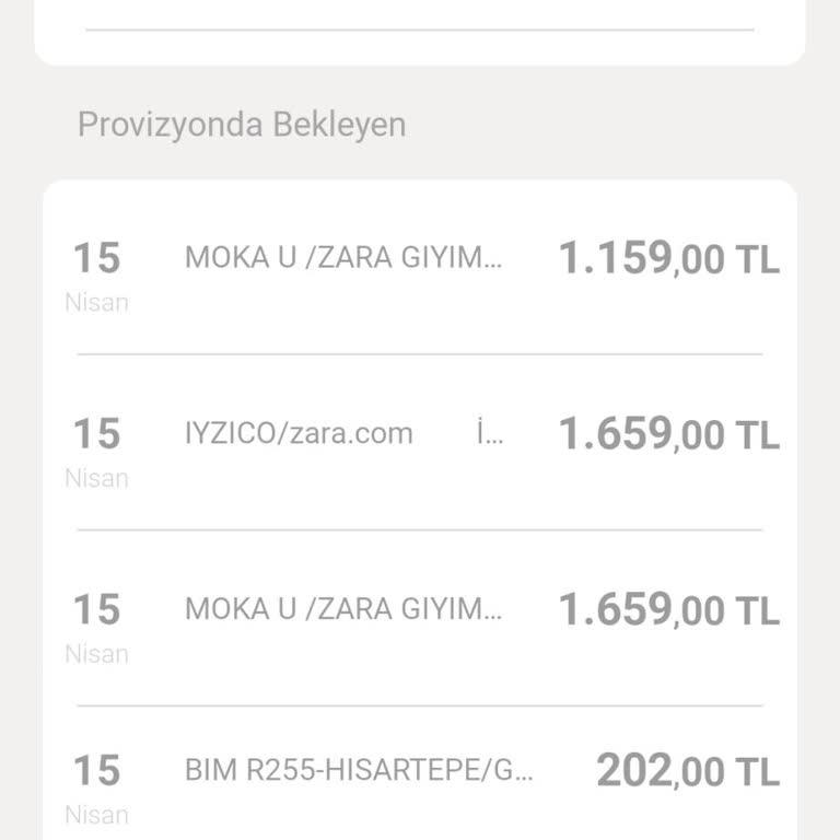 Zara'dan Bilgim Dışında Yapılan Çekimler
