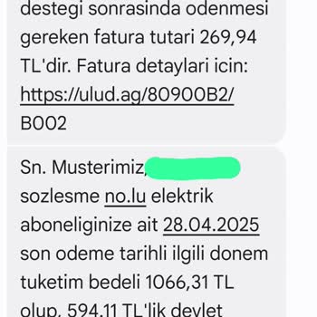 Beklenmedik Yüksek Elektrik Faturası: Anlaşılmaz Devlet Desteği Ve Şirket İletişimi