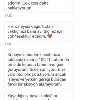Dökülen Sipariş Ve Yetersiz İade Teklifi