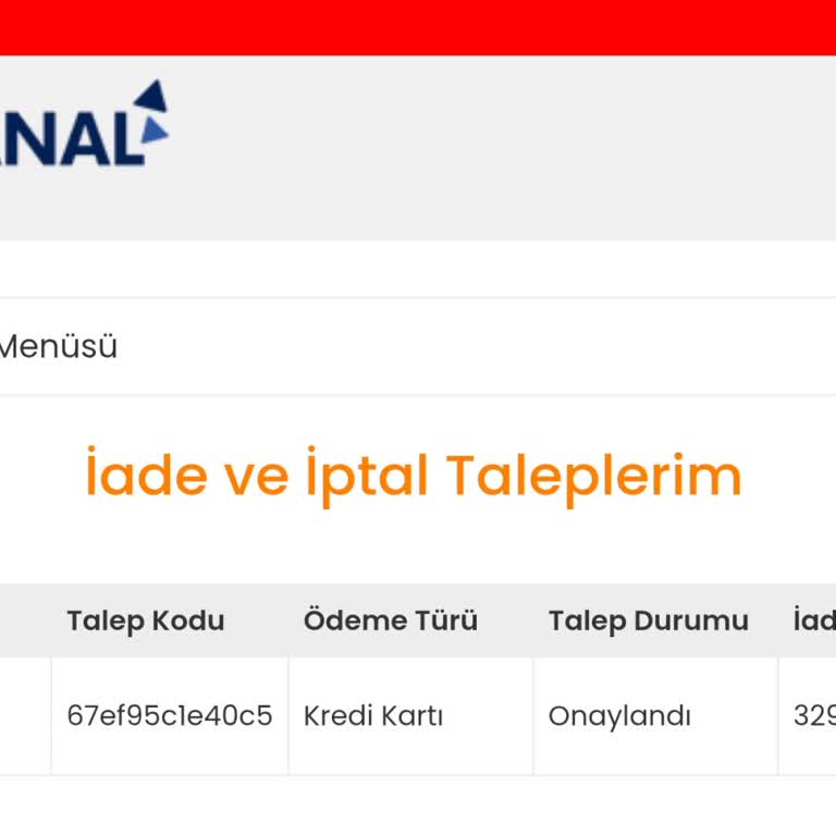 Btcanal Herhangi Bir İade İşlemi Yansıtılmadı