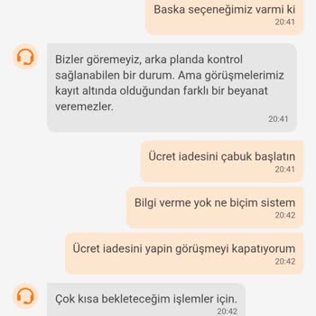 Trendyol GO'da İptal Edilen Sipariş Ve İletişim Sorunu
