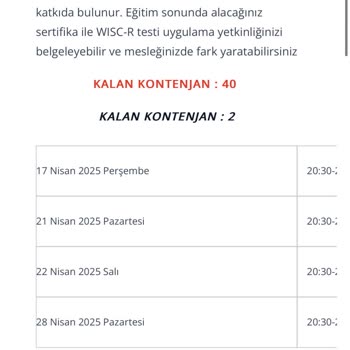 Yanıltıcı Eğitim Süresi Ve İade Sorunu