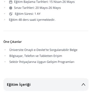 Yanıltıcı Eğitim Süresi Ve İade Sorunu