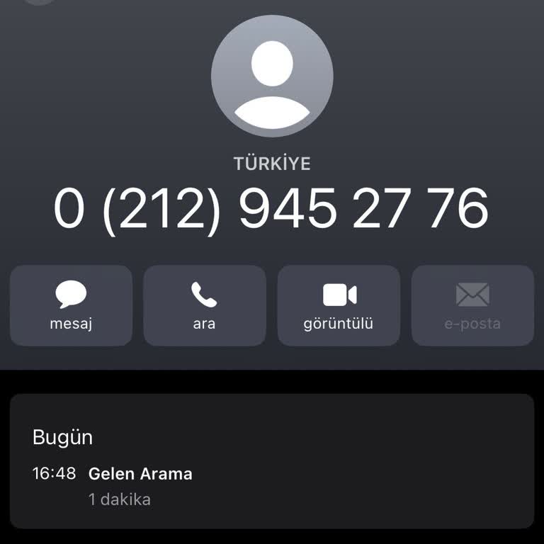 Şüpheli Telefon Araması Ve Kişisel Bilgi Güvenliği