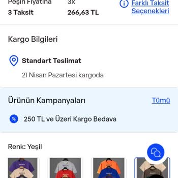 Ödenen Ürünlerin Gönderilmemesi Sorunu