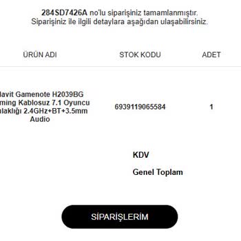 Havit Gamenote H2039BG Mikrofon Sorunu Ve İade Talebi Krizi