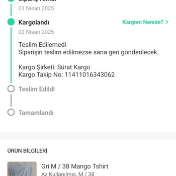 Kargo İadesinde Yaşanan Sorunlar Ve İlgisizlik