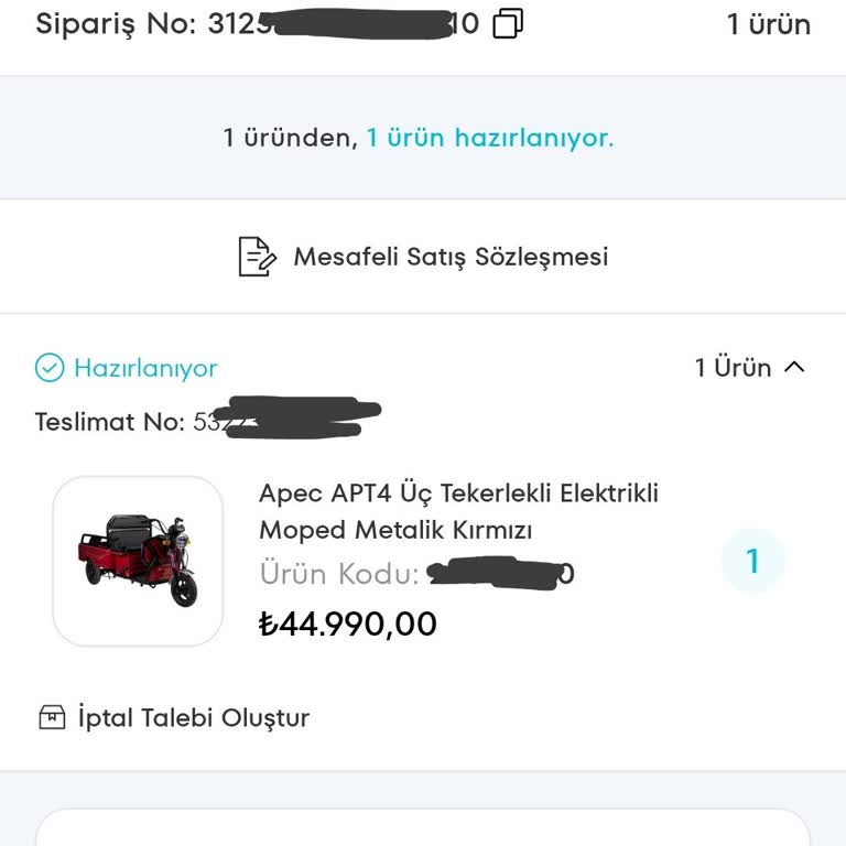 A101'den 50 Gündür Teslim Edilmeyen Volta Motor Mağduriyeti