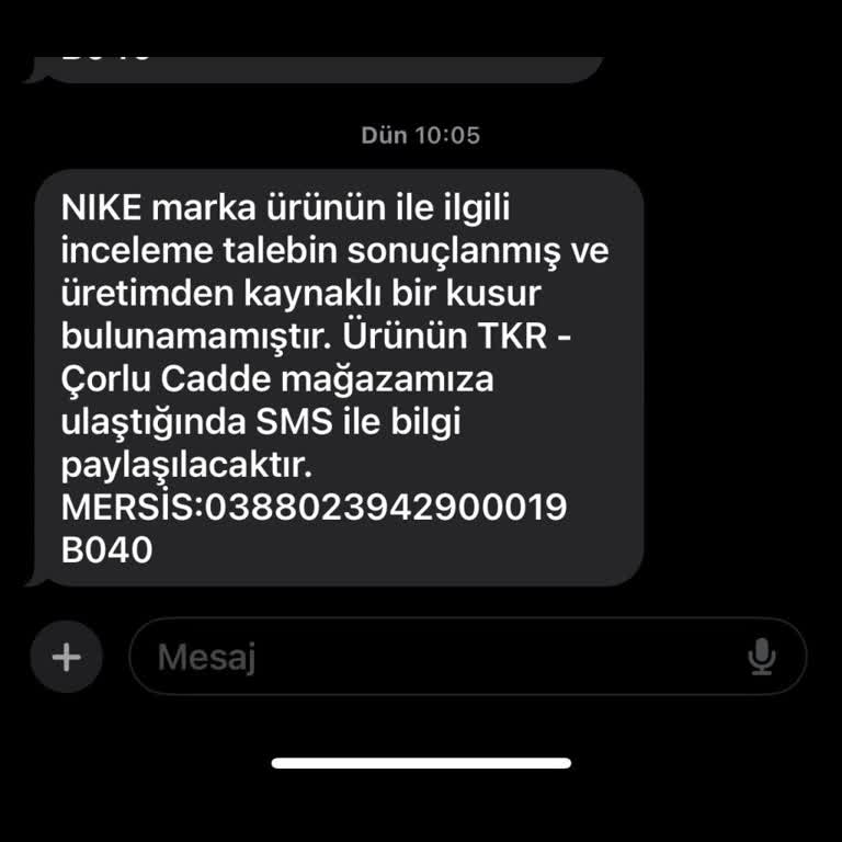 Nike Ayakkabıda Erken Kırılma Ve Garanti Sorunu