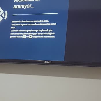 Onvo TV'de Kumanda Ve Wi-Fi Sorunlarıyla Baş Edememek