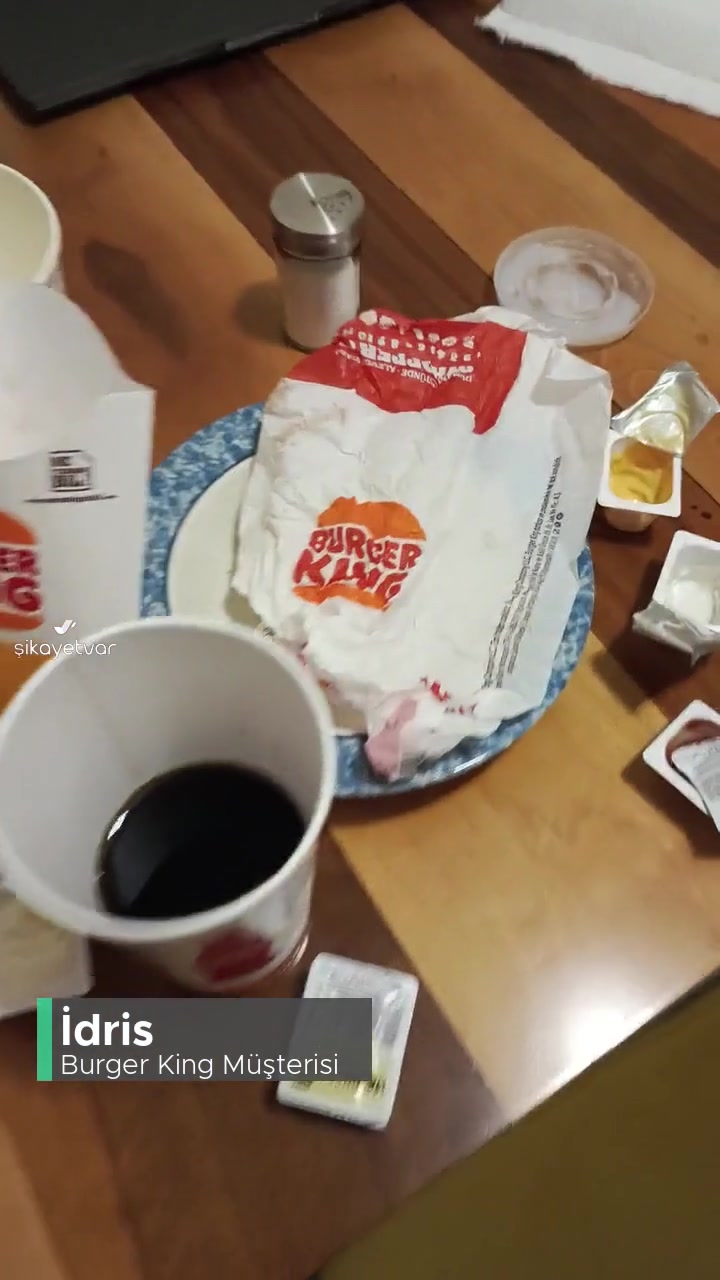 Burger King Eksik Sipariş Sorunu! videonun kapak resmi