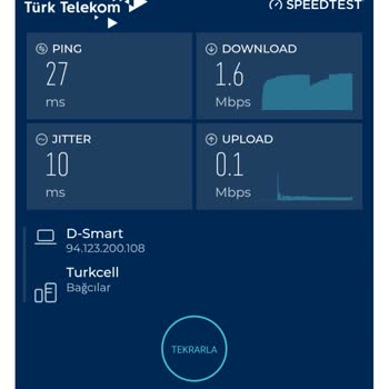 Düşük İnternet Hızı Ve Yetersiz Müşteri Hizmetleri
