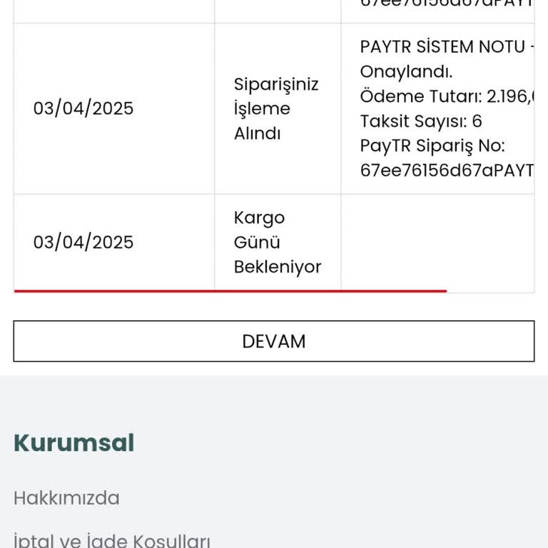 Siparişin Kargolanmaması Müşteriyi Mağdur Ediyor