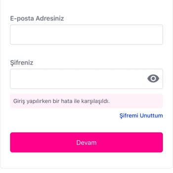 Pazarama Güncellemesi Sonrası Erişim Sorunları