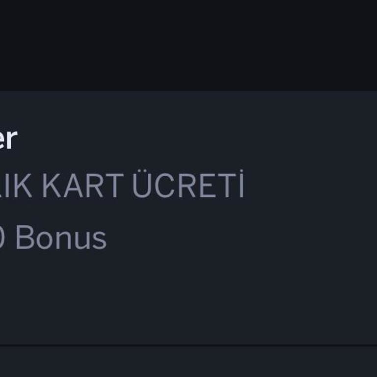 Kullanılmayan Kart İçin Haksız Yıllık Ücret