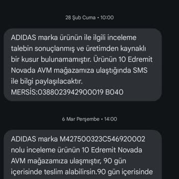 Adidas Ayakkabıda Erken Deformasyon Şüphesi