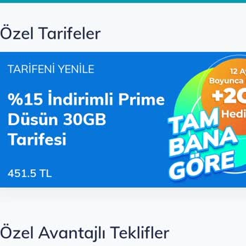 Uzun Süreli Müşteriye Uygun Fiyat Sunulmaması