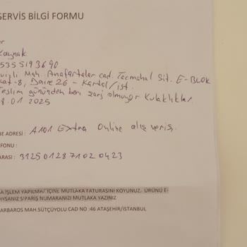 Bozuk Ürün Ve Yetersiz Müşteri Hizmetleri Deneyimi