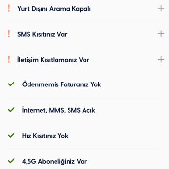 Yanlış SMS Ücreti Nedeniyle Hattım Kısıtlandı Ve Kara Listeye Alındım