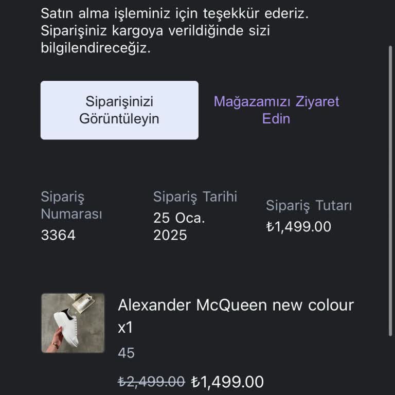 Sipariş Sonrası Sessizlik Ve İletişim Sorunları