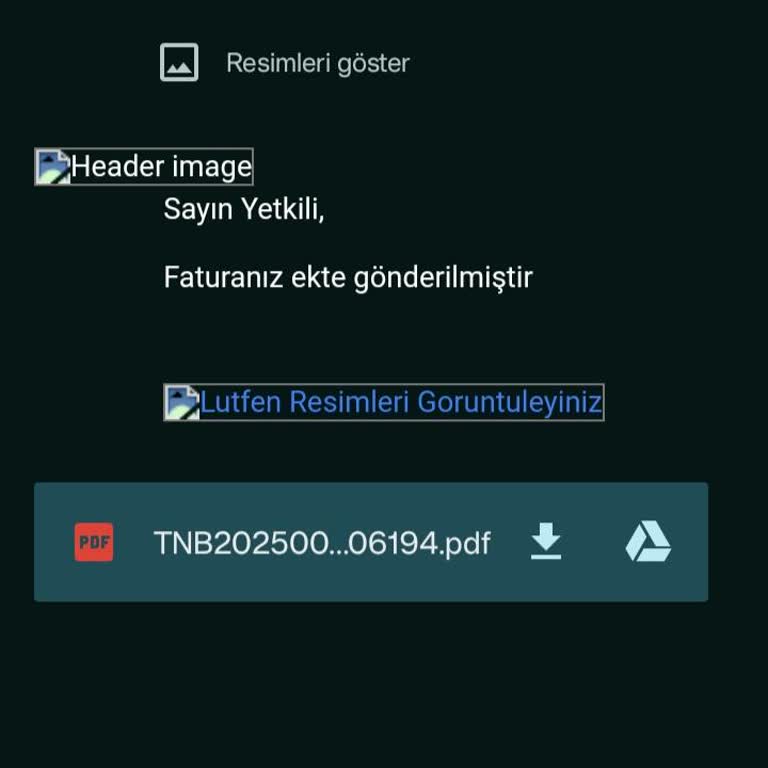 Bilinmeyen Şirketten Gelen Beklenmedik Fatura