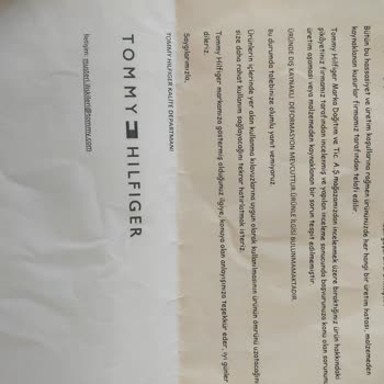 Tommy Amblemi İlk Kullanımda Düştü!