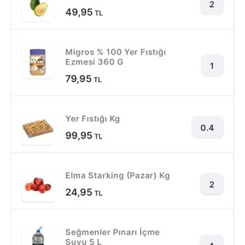 Migros Sanal Market'te Avokado İade Krizi