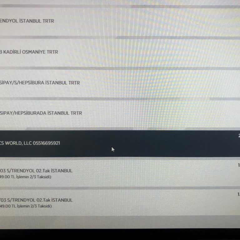 Sipariş Verildi, Ürünler Nerede?