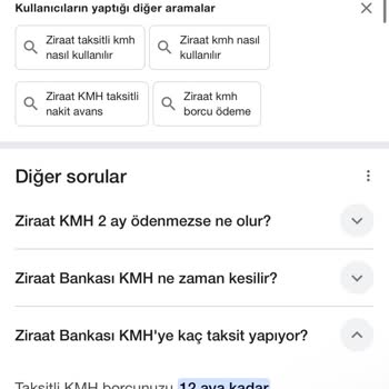 Ziraat Bankası'nın Taksitli KMH Vade Bilgilendirmesi Hakkında Yanıltıcı Uygulama