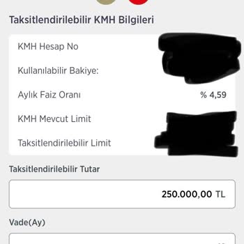 Ziraat Bankası'nın Taksitli KMH Vade Bilgilendirmesi Hakkında Yanıltıcı Uygulama