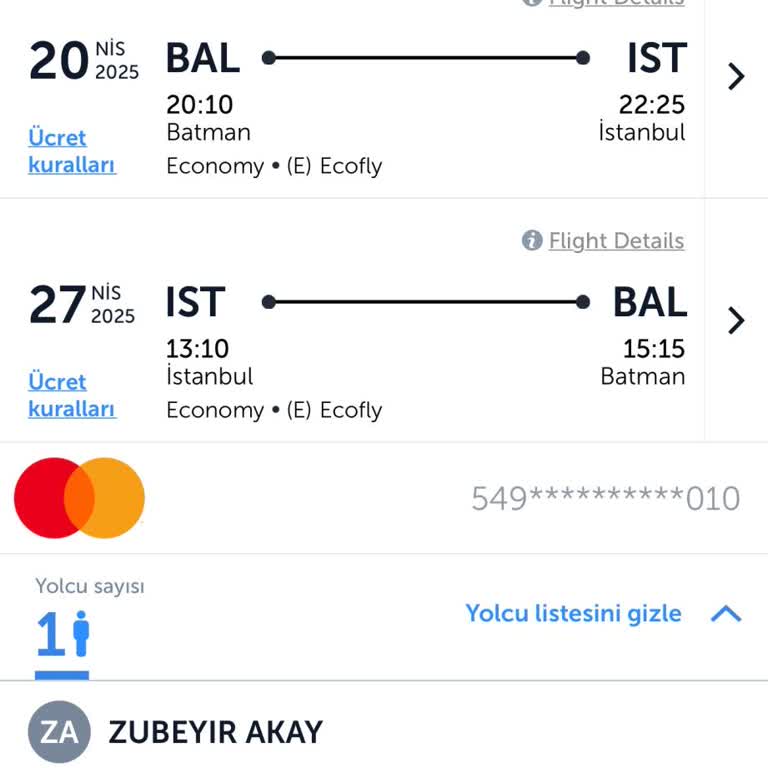 THY Bilet Değişiklik Ücretleri Ve Kesintiler