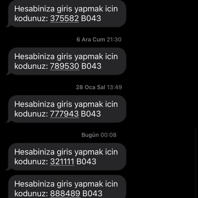 Her Gün Gelen Alotell Şifre Kodları Canıma Tak Etti