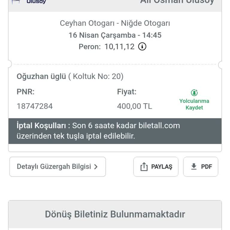 Ali Osman Ulusoy Firmasının İlgisizliği Ve Mağduriyet