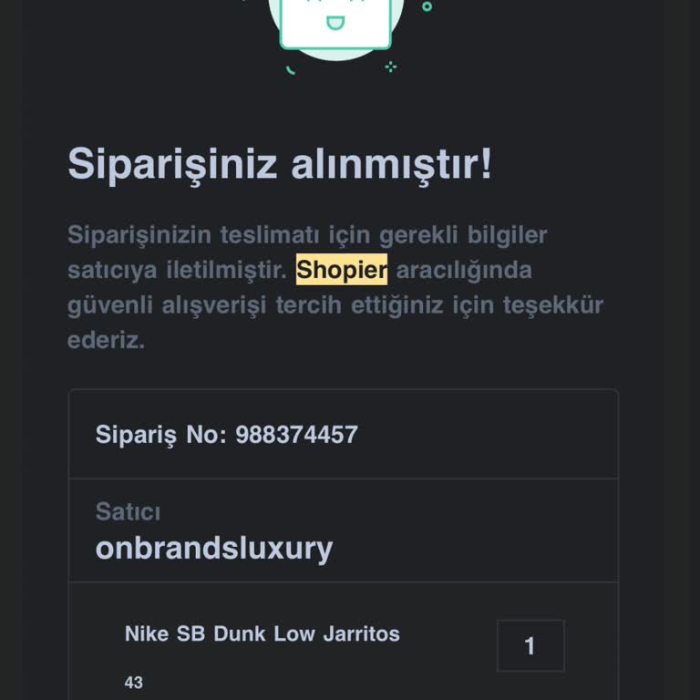 Shopier Üzerinden Yapılan Alışverişte İade Sorunu