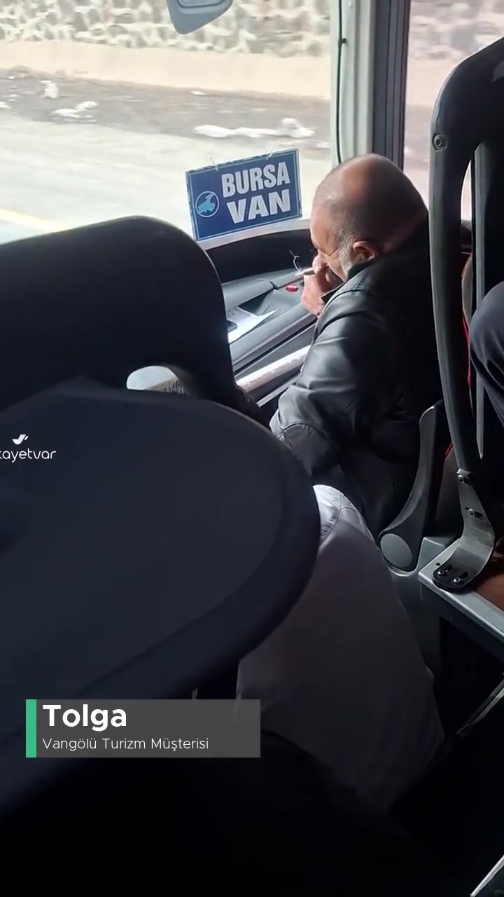 Vangölü Turizm Araçta Sigara İçilmesi! videonun kapak resmi
