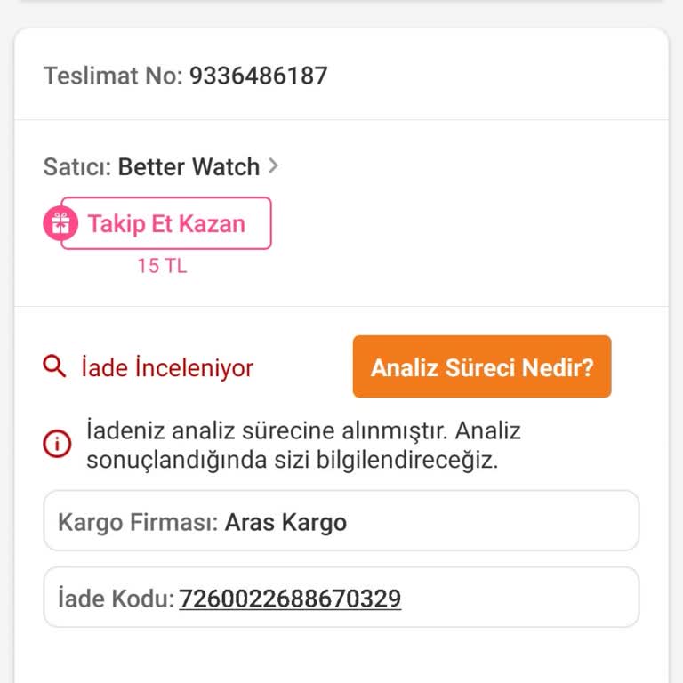 Trendyol Better Watch İlgisizliği!