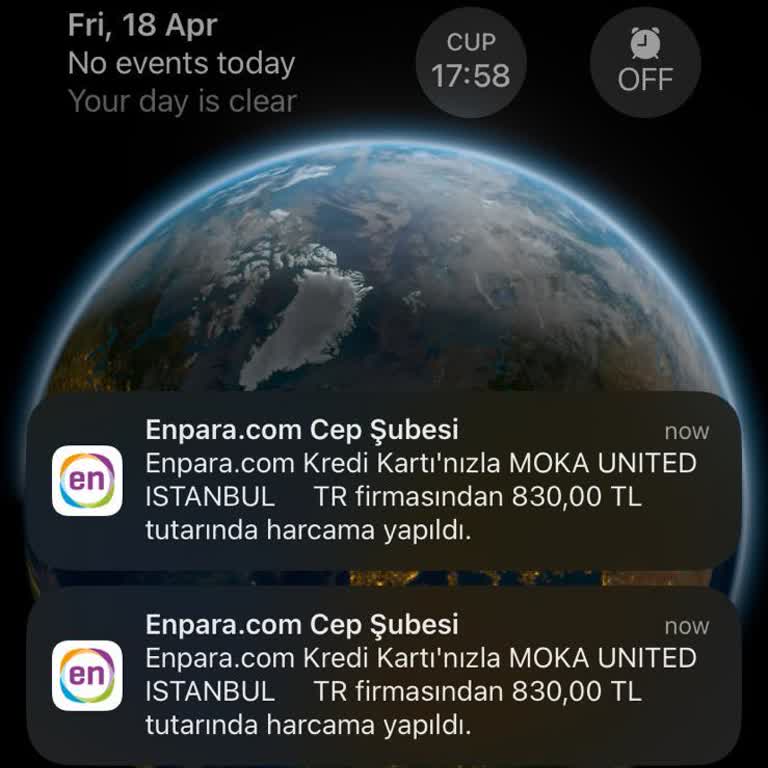 Yetkisiz İşlem: Enpara Kartımdan İzinsiz Çekim