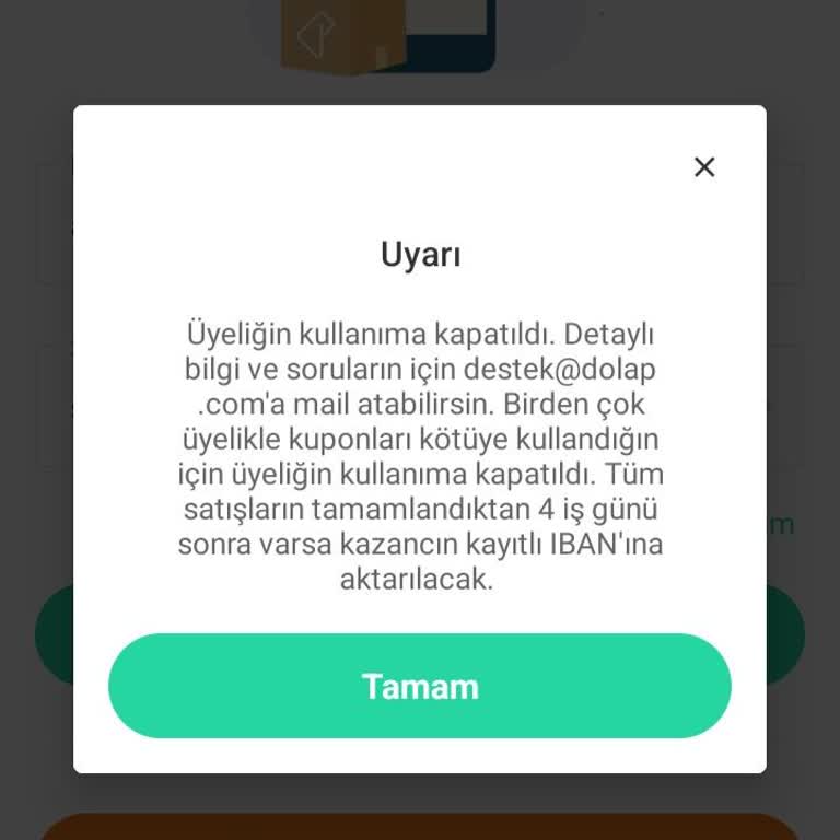 Dolap Uygulamasının Haksız Hesap Kapatmaları Ve Mağduriyet